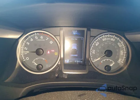 2020 Toyota Tacoma Sr5 из США, поврежденный, VIN 5TFAX5GN1LX186612